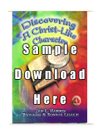 sample portion: christian school dwiac, toc, tch notes, lesson portion
